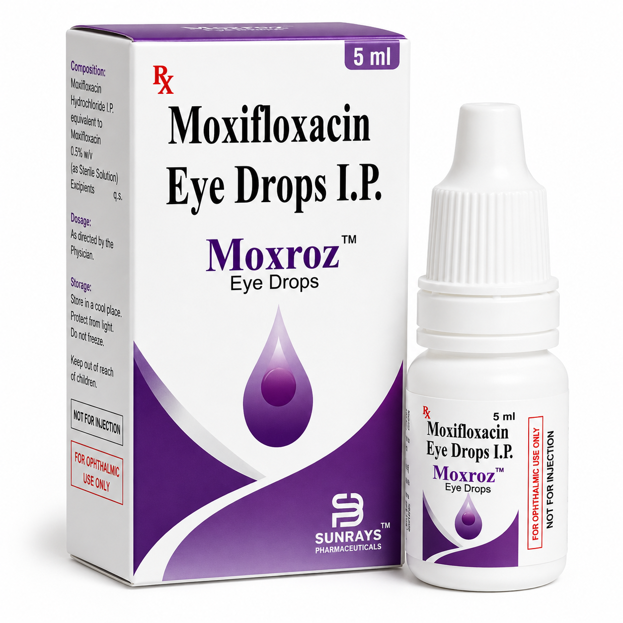 Moxroz Eye Drops Showcase